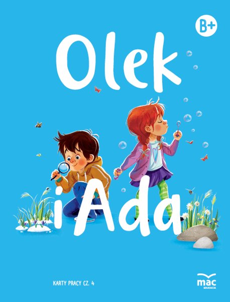 Olek i Ada. Karty pracy. Poziom B+. Część 4 - Fabiszewska Iwona