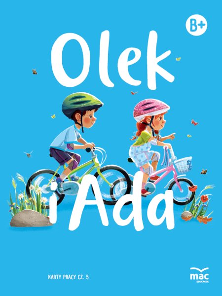 Olek i Ada. Poziom B+. Karty pracy. Część 5 - Fabiszewska Iwona