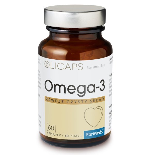 Фото - Вітаміни й мінерали Kaps Optik Suplement diety, OLICAPS Omega 3 60 kaps 