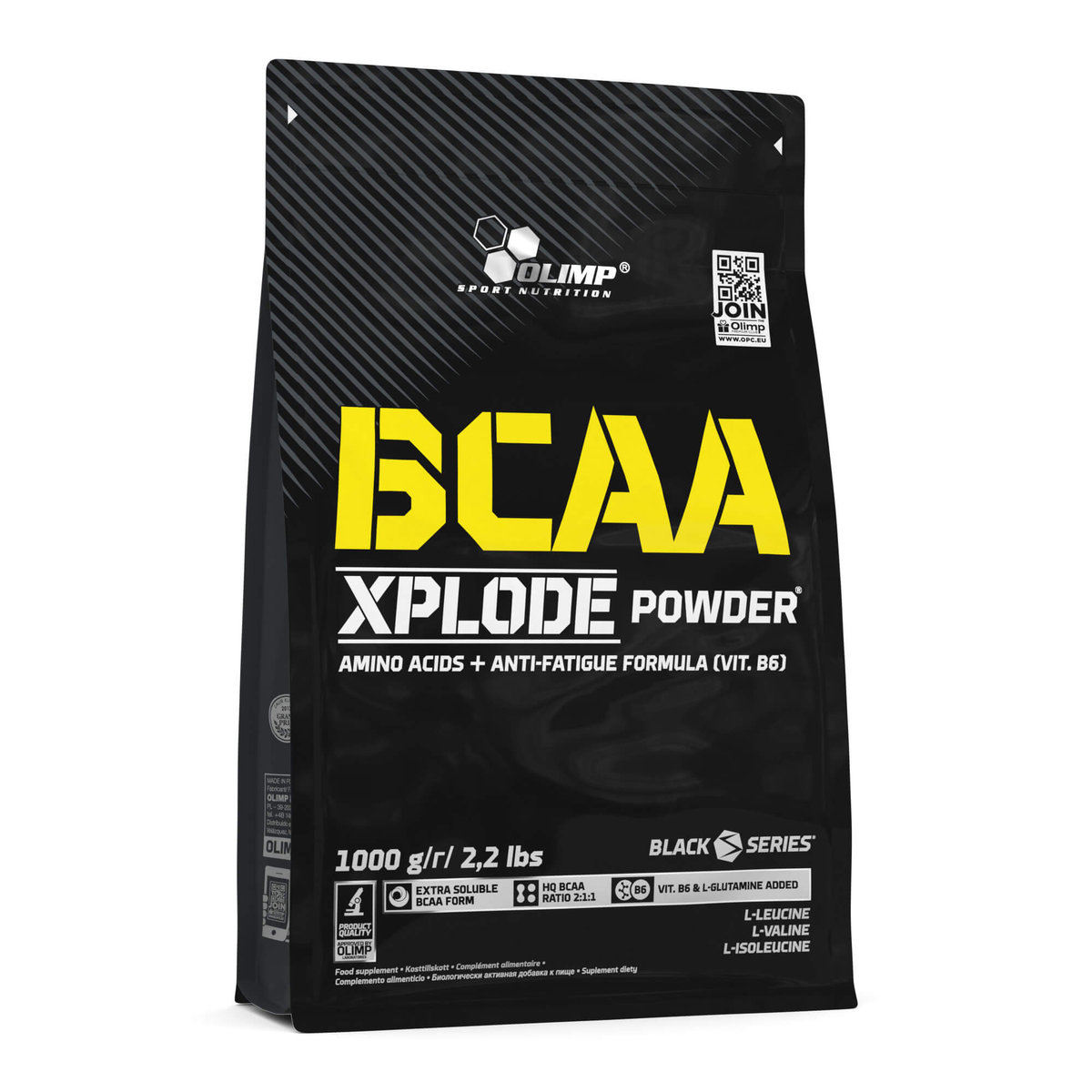 Фото - Амінокислоти Olimp BCAA Xplode Powder® - 1000 g - Truskawka 