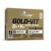 Olimp Gold-Vit® D3+K2 2000 IU Sport Edition - 60 Kapsułek