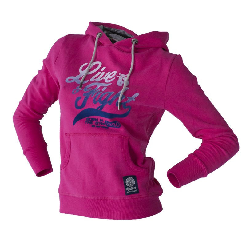 Olimp Live & Fight, Bluza damska, Rise, różowa, rozmiar S