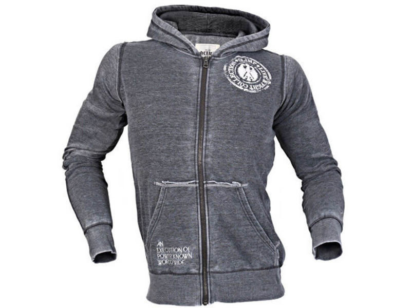 Olimp Live & Fight, Bluza męska z długim rękawem, Eagle Grey, rozmiar XL