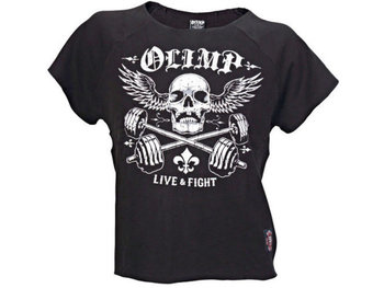 Olimp Live & Fight, T-shirt męski z krótkim rękawem, Bruce, rozmiar XXL - Olimp Live & Fight