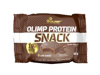 Olimp, Odżywki białkowe, Protein Snack, 60 g, podwójna czekolada - Olimp