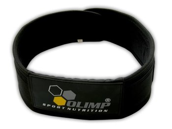 Olimp, Pas treningowy, Profi Belt 6, czarny, rozmiar L - Olimp