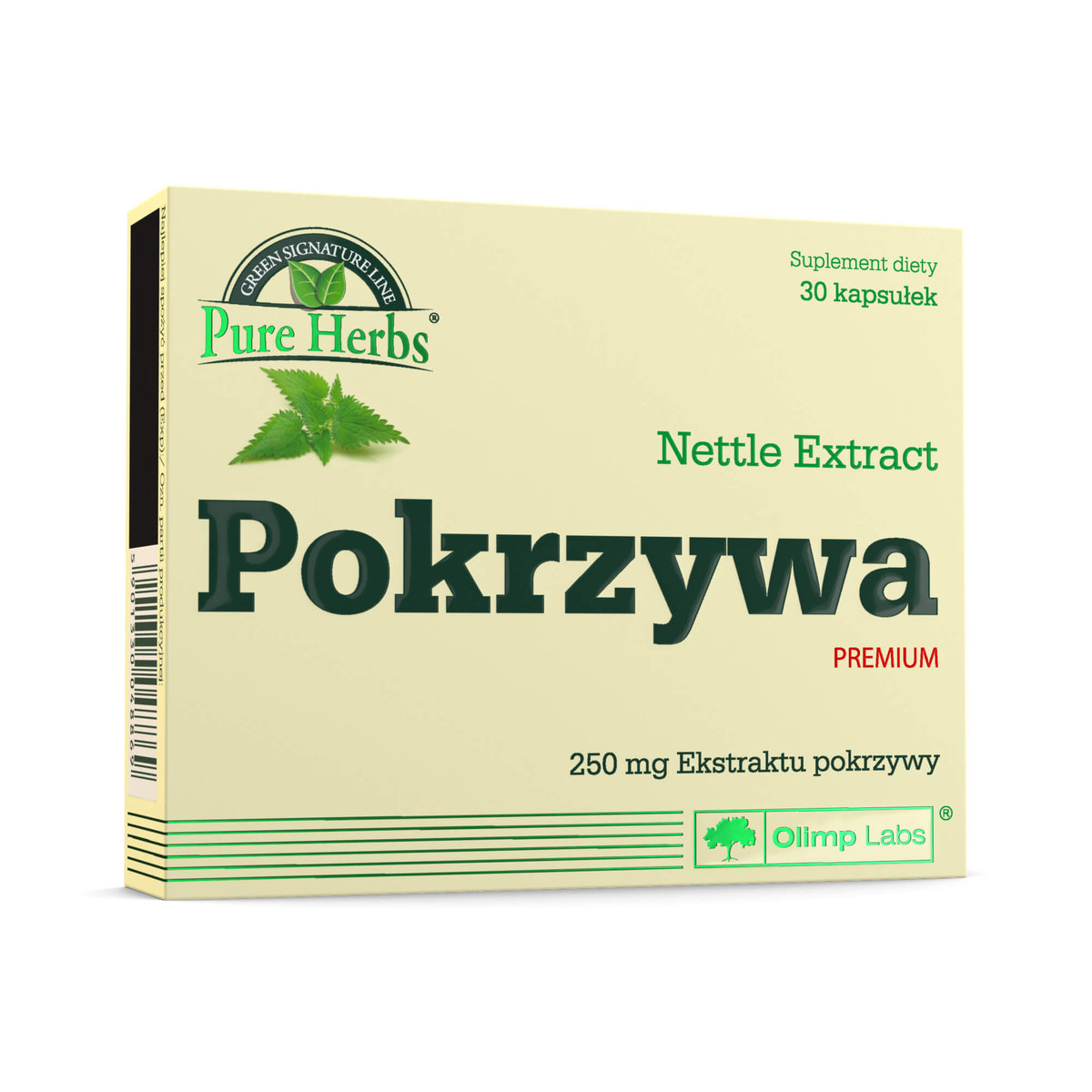 Фото - Вітаміни й мінерали Olimp Suplement diety,  Pokrzywa Premium - 30 Kapsułek 