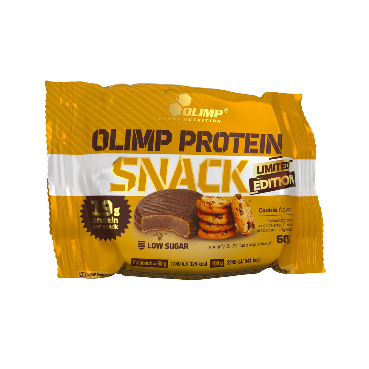 Zdjęcia - Odżywka białkowa Olimp Protein Snack - 60 g - Cookie 