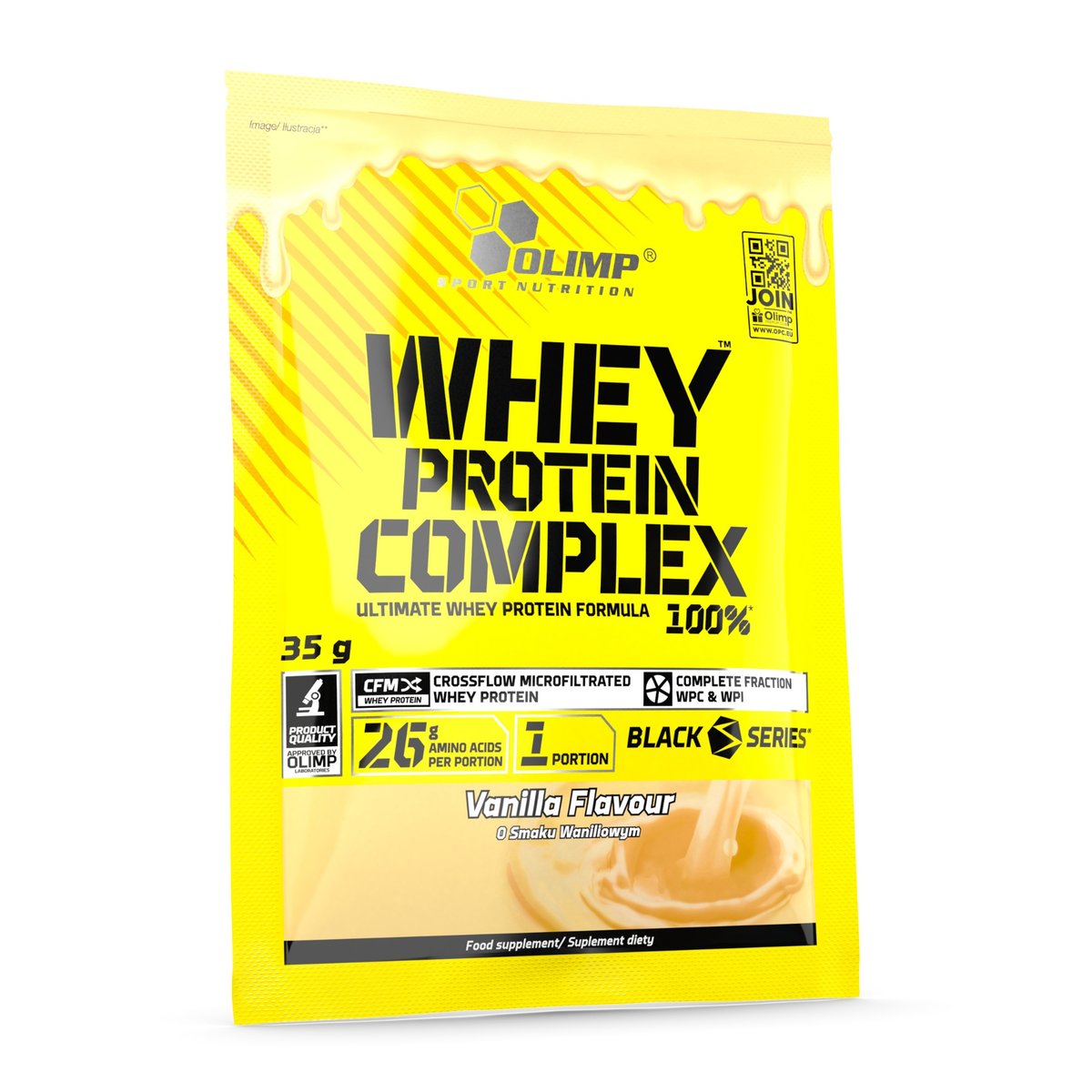 Olimp Whey Protein Complex 100 35 g Wanilia Olimp Sport Sklep