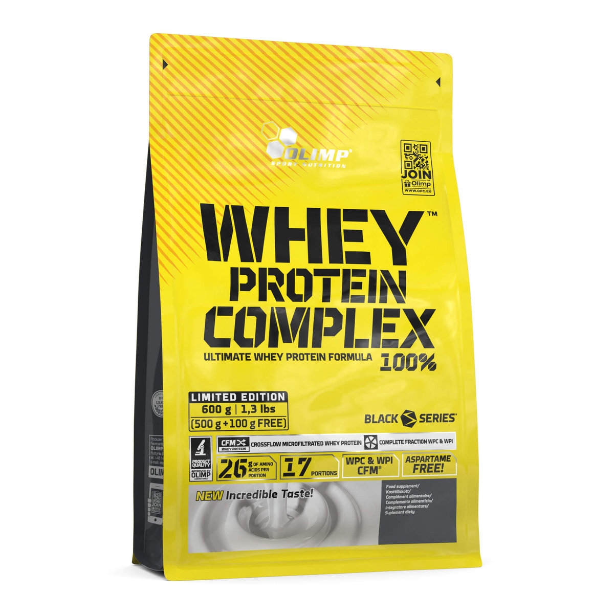 Фото - Протеїн Olimp Whey Protein Complex 100 - 600 g - Cookies Cream 