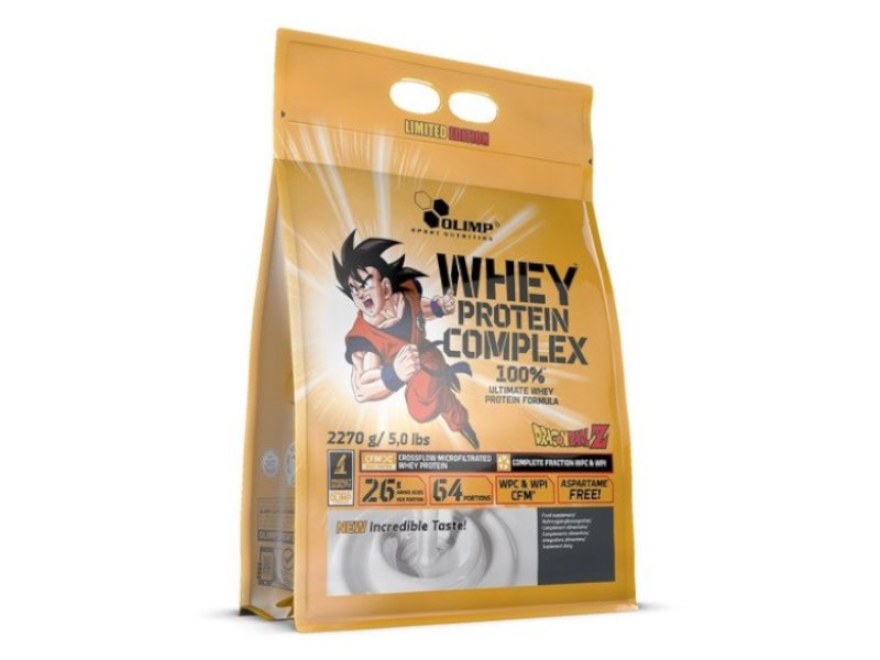 OLIMP Whey Protein Complex 2270 g bag Limited Edition Dragon Ball ...