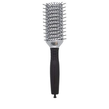 Olivia Garden Essential Style Tunnel Nylon Bristle Silver Brush, Szczotka Tunelowa do Modelowania Włosów - Olivia Garden