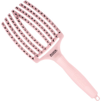 Olivia Garden, Finger Brush Pastel Pink Large, Szczotka do włosów z włosiem dzika - Olivia Garden