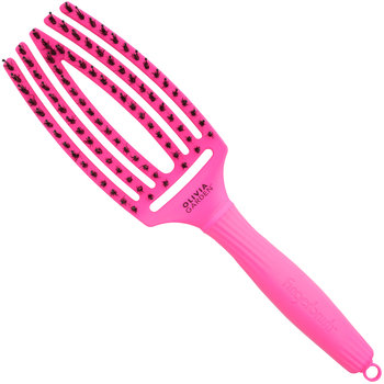 Olivia Garden, Medium Neon Pink, Szczotka Do Włosów, Finger Brush - Olivia Garden
