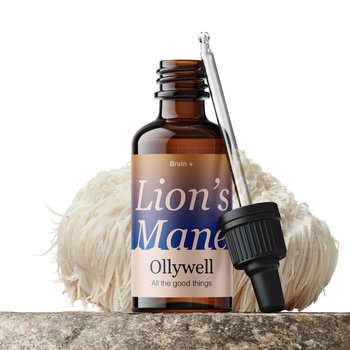 Ollywell Lion's Mane (Soplówka jeżowata Polska) Krople 30 ml - Ollywell