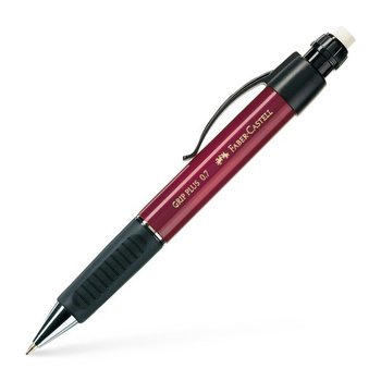 Ołówek automatyczny Grip Plus 1307, czerwony - Faber-Castell