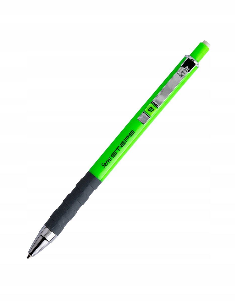 Ołówek automatyczny STEPS 0,7mm, fluo zielony - Inny producent | Sklep