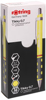 OŁÓWEK AUTOMATYCZNY TIKKY 0.7MM NEON ŻÓŁTY 2007220,  ROTRING
