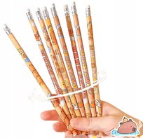 ołówek ołówki z gumką KAPIBARA szkolny dziecięcy dla dzieci HB do szkoły