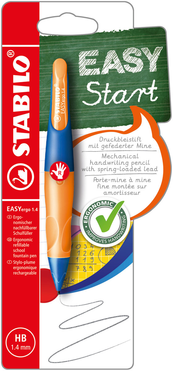 STABILO Nachfüllminen EASYergo 3.15 HB 6er Set - Stifte - 4006381381154