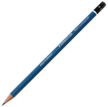 Ołówek techniczny, Mars Lumpograph, H, Staedtler - Staedtler