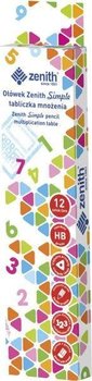 Ołówek Zenith Simple, tabliczka mnożenia p12, 1 sztuka - Astra