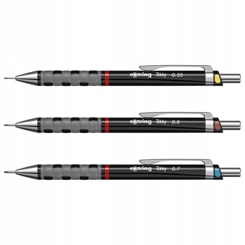 Ołówki automatyczne Rotring TIKKY RD BLK CC - S0801310 - ROTRING