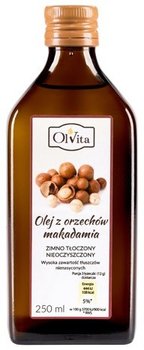 Olvita, Olej z makadamia, zimnotłoczony, 250 ml - Olvita