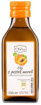 Olvita, Olej z pestek moreli, zimnotłoczony, 100 ml - Olvita