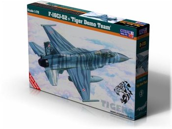 Olymp Aircraft, model samolotu do sklejania F-16j-52+ tiger Demo Team, 1:72, (sd-115) - Mistercraft