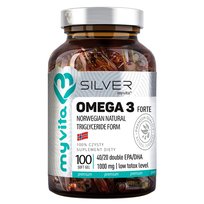 Omega 3 SILVER Forte 1000mg MyVita 100 kapsułek MY VITA