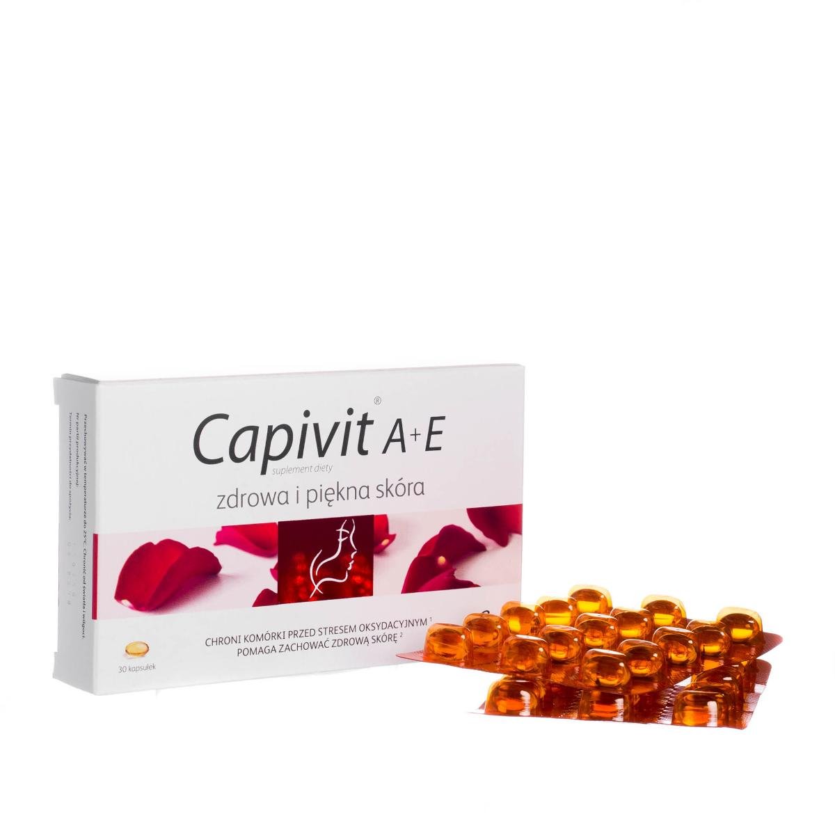 Фото - Вітаміни й мінерали GSK Suplement diety, Omega Pharma, Capivit A+E,, 30 kapsułek 