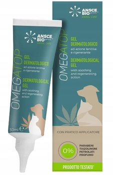 OmegaTop Żel w Przypadku Świądu, Suchości i Dermatytu u Psów i Kotów 50 ml - BK