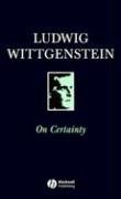 On Certainty - Wittgenstein Ludwig