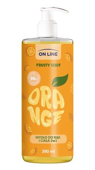 ON LINE Fruity Shot, Mydło, Orange, 390 ml - FORTE SWEEDEN