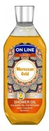 On Line, Senses, olejkowy żel pod prysznic Moroccan Gold, 500 ml - On Line