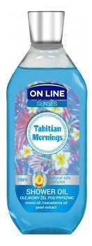 On Line, Senses, olejkowy żel pod prysznic Tahitian Morning, 500 ml - On Line