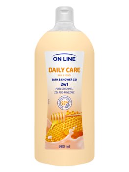 On Line Żel i Płyn do kąpieli 2w1 Daily Care 980ml - On Line