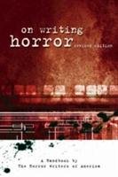 On Writing Horror The Horror Writers Of America