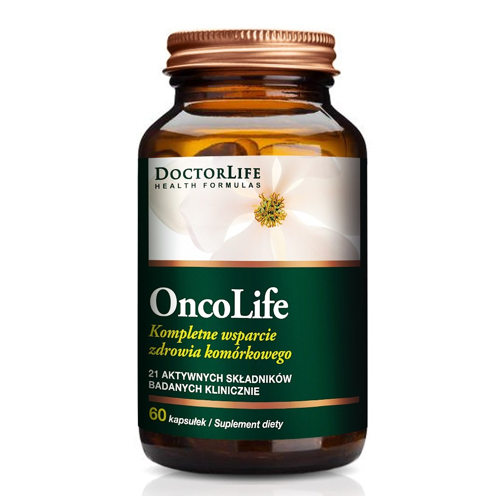 Фото - Вітаміни й мінерали Lifecell Onco Life, Doctor Life, Suplement diety, 60 kaps. 