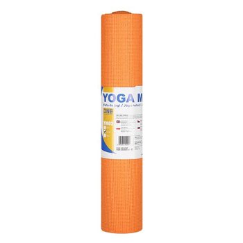 One Fitness, Mata do jogi, YM02, pomarańczowy, 173x61 cm - One Fitness