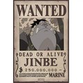 One Piece Poster Wanted Jinbe (525) - Abysse Corp