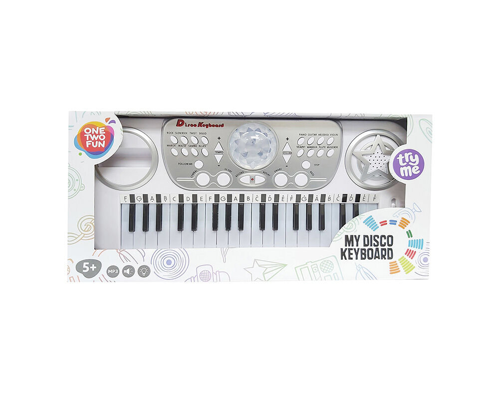 One two fun electronic keyboard hotsell