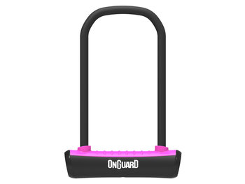 Onguard, Zapięcie rowerowe, Neon 8152PN U-lock, różowy, 292 mm - OnGuard