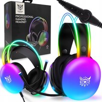 Onikuma X25 Słuchawki Gamingowe Nauszne Przewodowe Z Mikrofonem Do Pc Rgb (16999268545)
