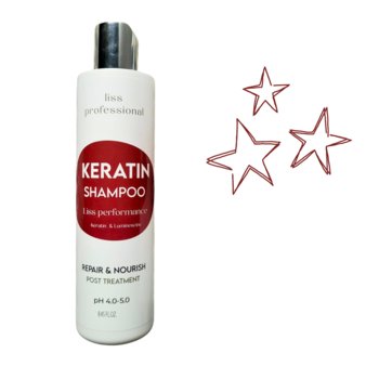 Onix Performance Onix Liss Keratin Shampoo, Szampon Do Włosów, 250ml - Onix