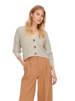 ONLY SWETER ROZPINANY KARDIGAN BEŻOWY DAMSKI M 1J2A ONLY