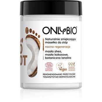 OnlyBio, Foot, naturalnie zmiękczające masełko do stóp, 90 ml - ONLYBIO