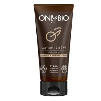 Onlybio, Men, szampon i żel 2w1, 200 ml - ONLYBIO