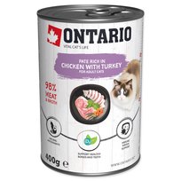 Ontario Chicken with Turkey pasztet dla kota kurczak z indykiem puszka 400g